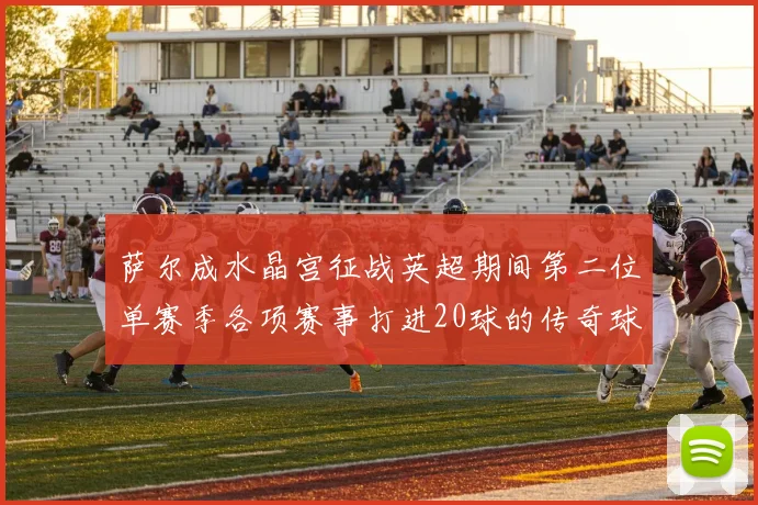 萨尔成水晶宫征战英超期间第二位单赛季各项赛事打进20球的传奇球员